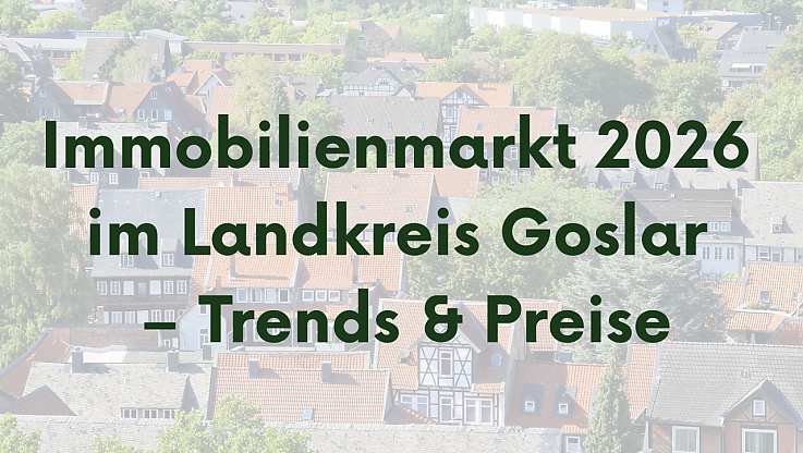 Panorama von Goslar – Immobilienmarkt 2026 Panorama von Goslar – Immobilienmarkt 2026