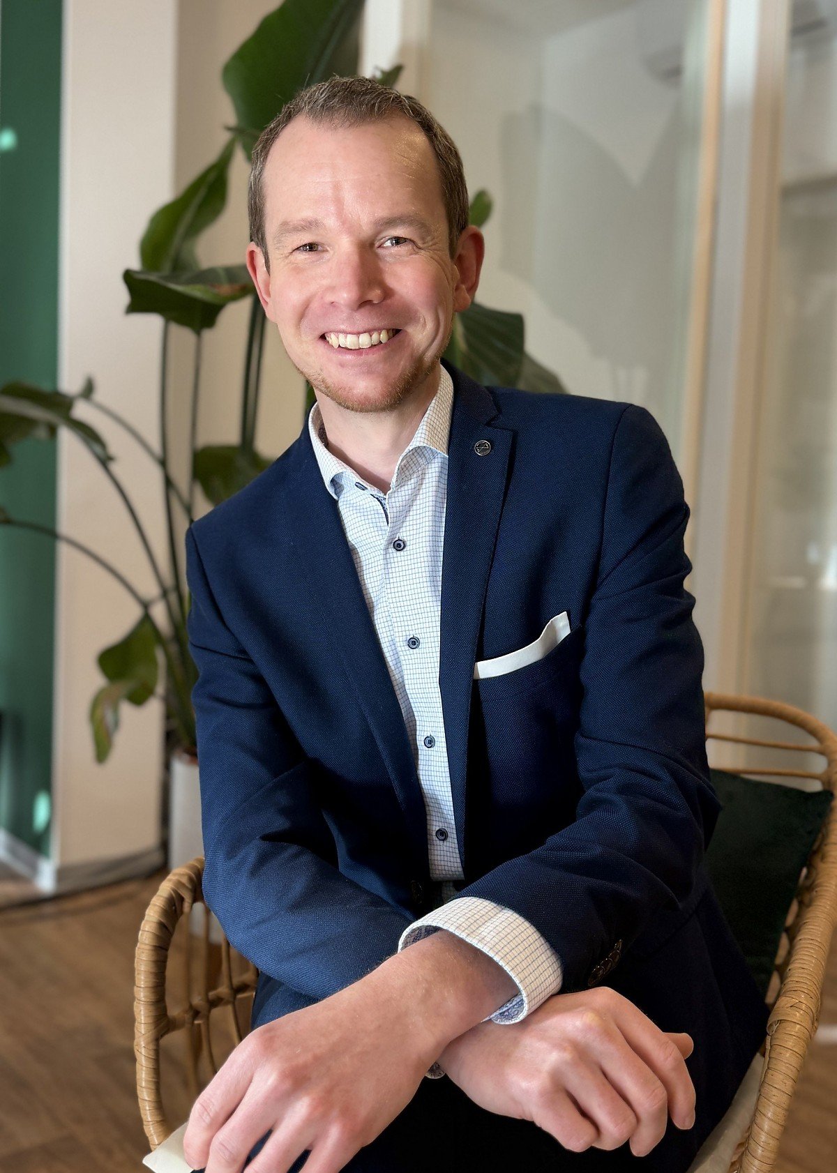 Gesch�ftsf�hrer Valentin Hauser, Experte f�r Immobilien in Braunschweig
