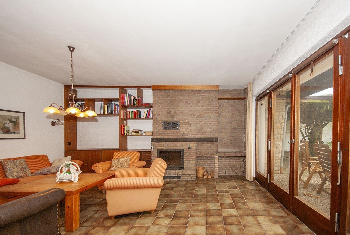 Offener Kamin Einfamilienhaus Danndorf gem�tlicher Wohnbereich Immobilien