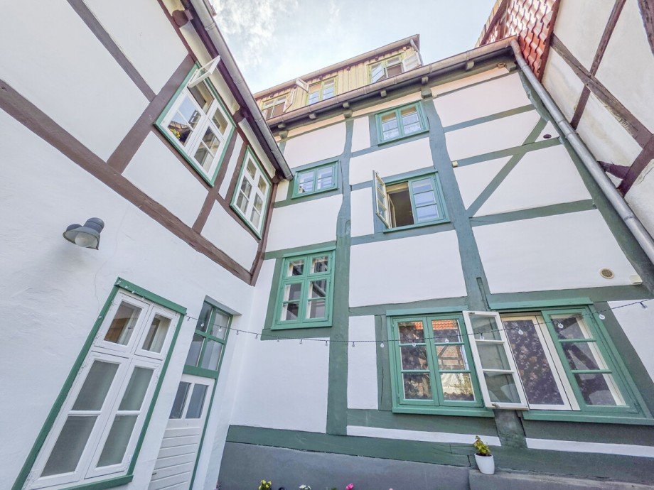 R�ckansicht Mehrfamilienhaus Northeim