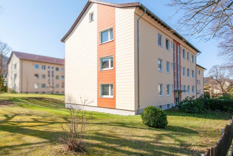 Aussenansicht Bad Harzburg Etagenwohnung Vermietete Eigentumswohnung mit S�dbalkon in guter Lage von Bad Harzburg