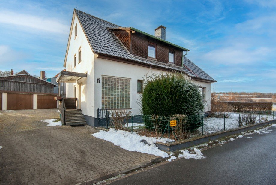 Stra�enansicht Zweifamilienhaus Bad Harzburg Westerode