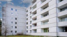 Au�enansicht Helle Ferienwohnung mit Balkon in Hahnenklee