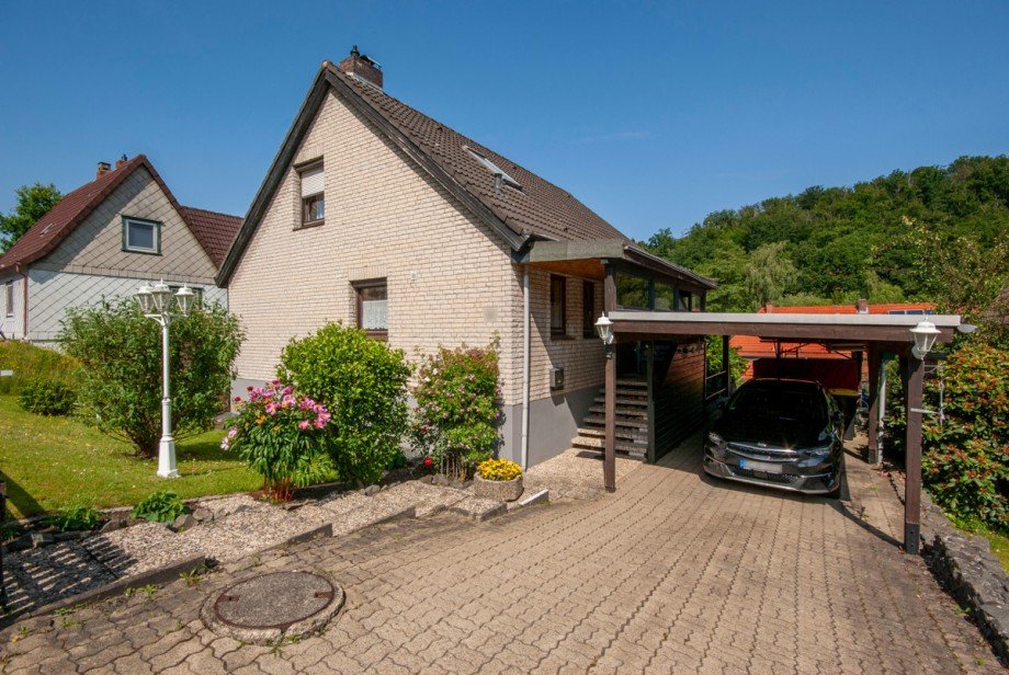 Aussenansicht Einfamilienhaus Langelsheim / Wolfshagen im Harz