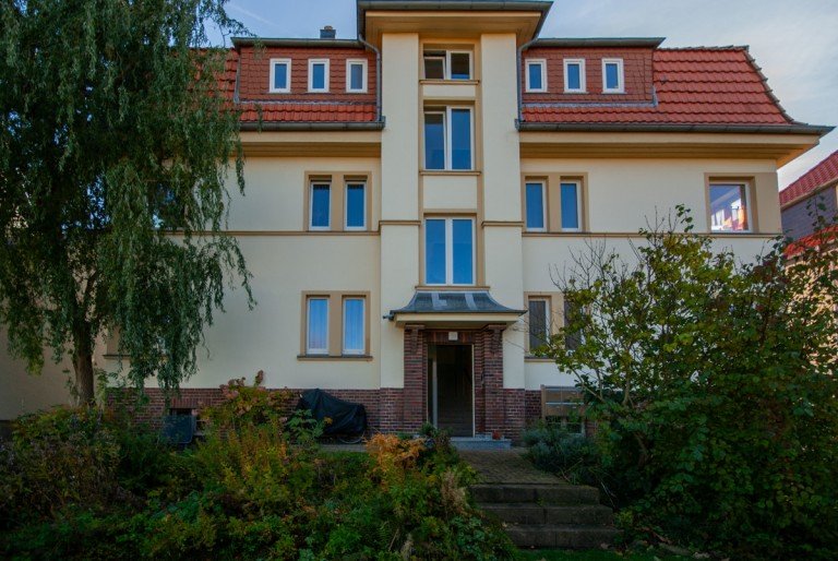 Gartenansicht Siemensviertel Goslar Erdgeschosswohnung 2-Zimmerwohnung im Siemensviertel in Goslar