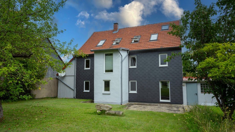 Gartenansicht Einfamilienhaus Langelsheim / Astfeld
