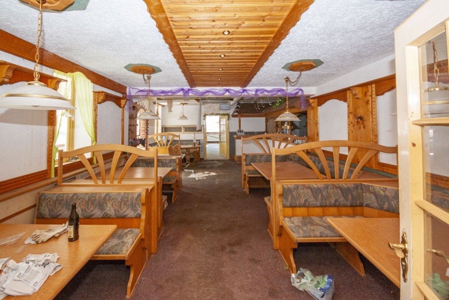 Ehemaliger Gastraum Hotels Wildemann