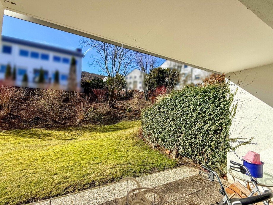 Terrrasse Erdgeschosswohnung Bad Harzburg
