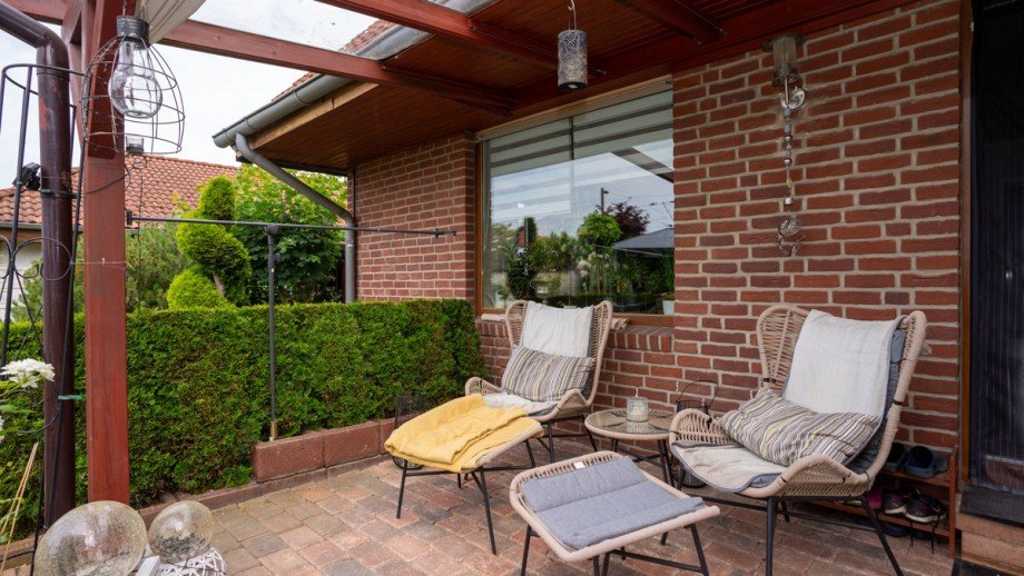 Terrasse Doppelhaush�lfte Peine