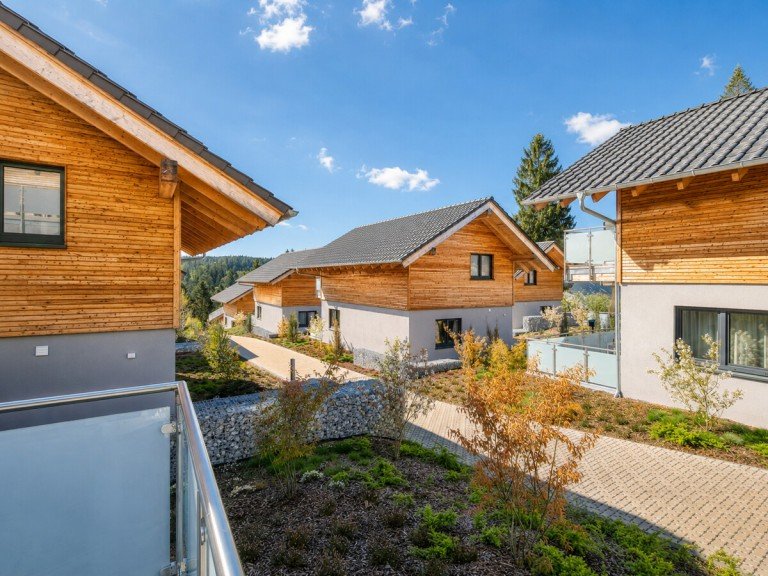 Aussenansicht Goslar / Bockswiese Ferienhaus Zwei hochwertige Ferienchalets im Harz als attraktives Paketangebot