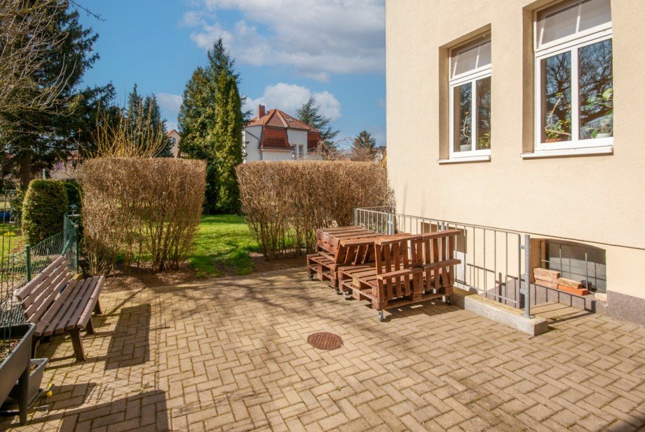 Terrasse Mehrfamilienhaus Halberstadt