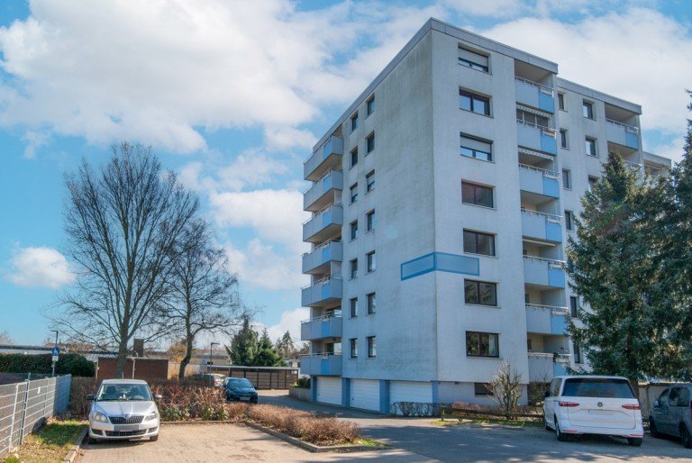 Aussenansicht Braunschweig Etagenwohnung Helle 3-Zimmer-Wohnung mit Balkon in Braunschweig