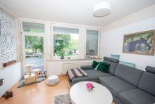 1.OG - Wohnzimmer Attraktive Kombination aus Wohnen und Vermieten in Bad Harzburg