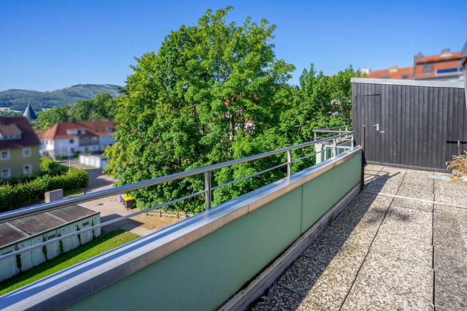 Dachterrasse Dachgeschosswohnung Goslar / Georgenberg