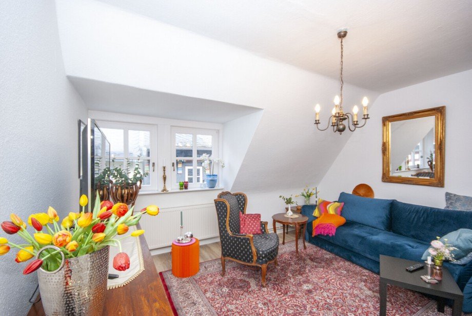 Wohnzimmer Etagenwohnung Goslar