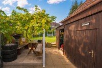 Bild (7740c9cf6ec0cebb0a95b1027585a318): Doppelhaush�lfte mit Garten und Garage
