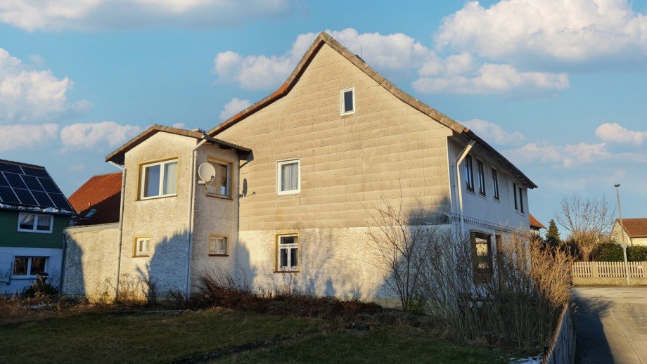 Stra�enansicht Einfamilienhaus Langelsheim