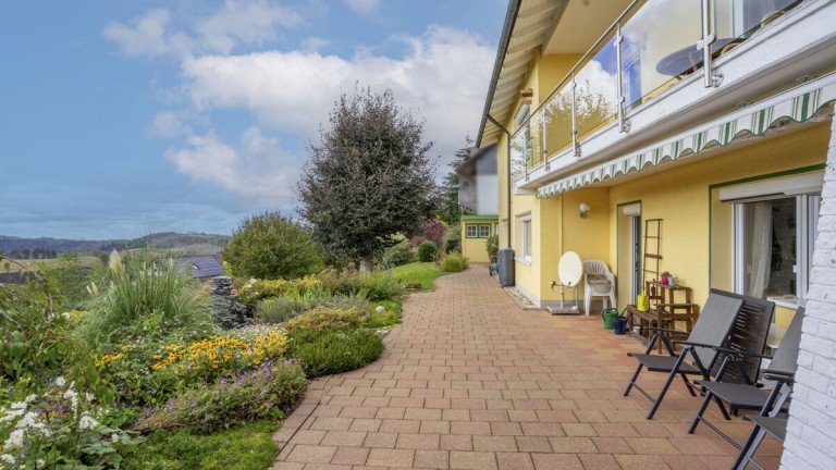 Gartenansicht Sankt Andreasberg Einfamilienhaus Einziehen & Wohlf�hlen: Haus mit traumhaftem Ausblick