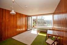 Wohnzimmer 1-Zimmer-Wohnung mit Westbalkon - ideales Feriendomizil mit Potenzial