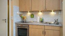 K�che Helle Ferienwohnung mit Balkon in Hahnenklee