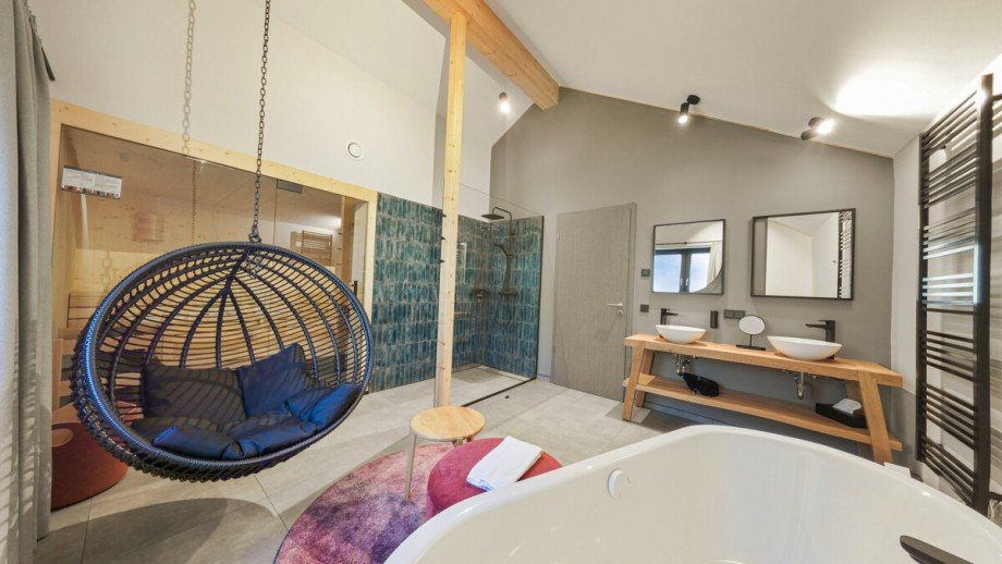 Badezimmer Ferienhaus Goslar / Bockswiese