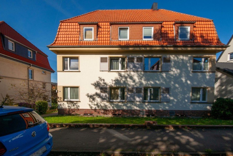 Stra�enansicht Erdgeschosswohnung Goslar