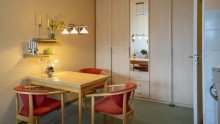 Esszimmer Helle Ferienwohnung mit Balkon in Hahnenklee