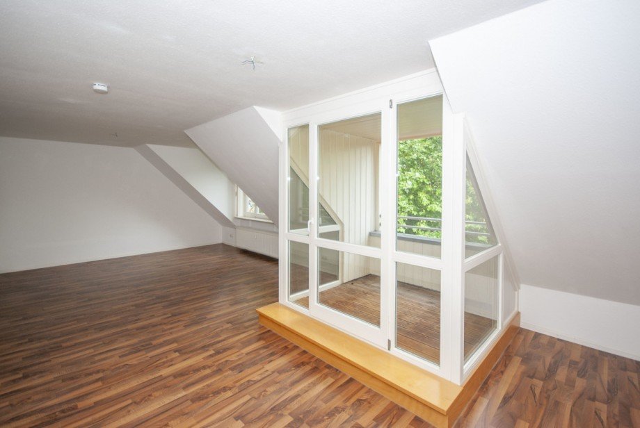 Wohnzimmer Dachgeschosswohnung Goslar