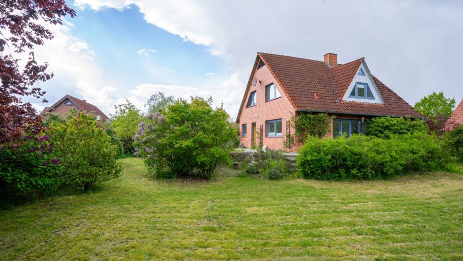 Gartenansicht Einfamilienhaus Adenb�ttel