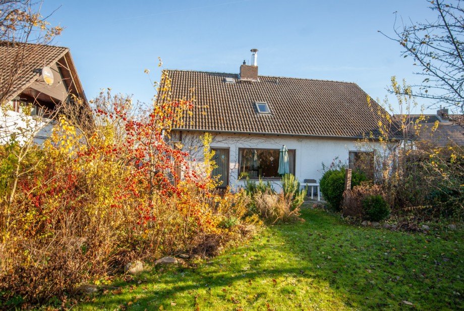 Gartenansicht Haus Ohlhof Einfamilienhaus Goslar / Ohlhof