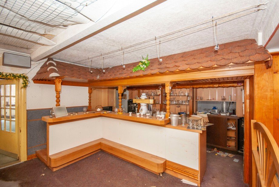 ehemalige Theke Hotels Wildemann