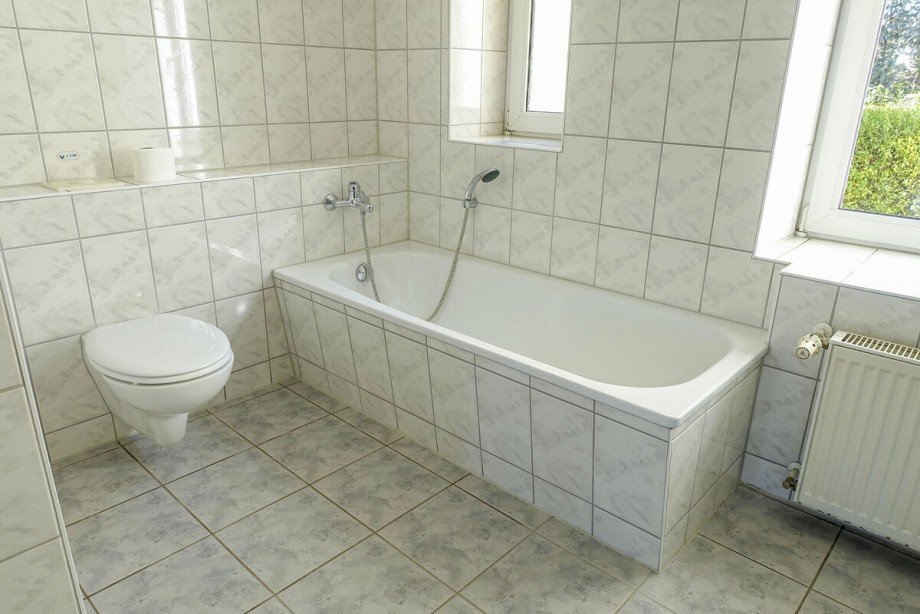 Badezimmer Erdgeschosswohnung Halberstadt