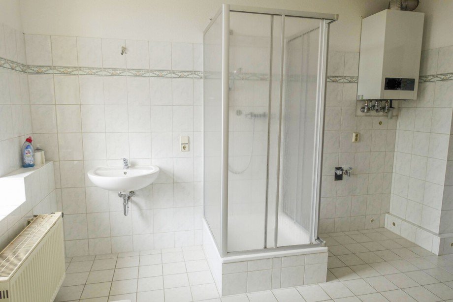 Badezimmer Erdgeschosswohnung Halberstadt