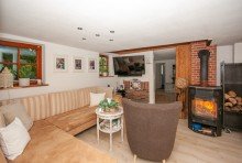 Wohnzimmer Liebevoll saniertes Einfamilienhaus in Schladen Wehre