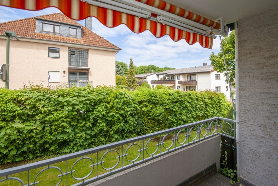 kleiner Balkon Erdgeschosswohnung Bad Harzburg