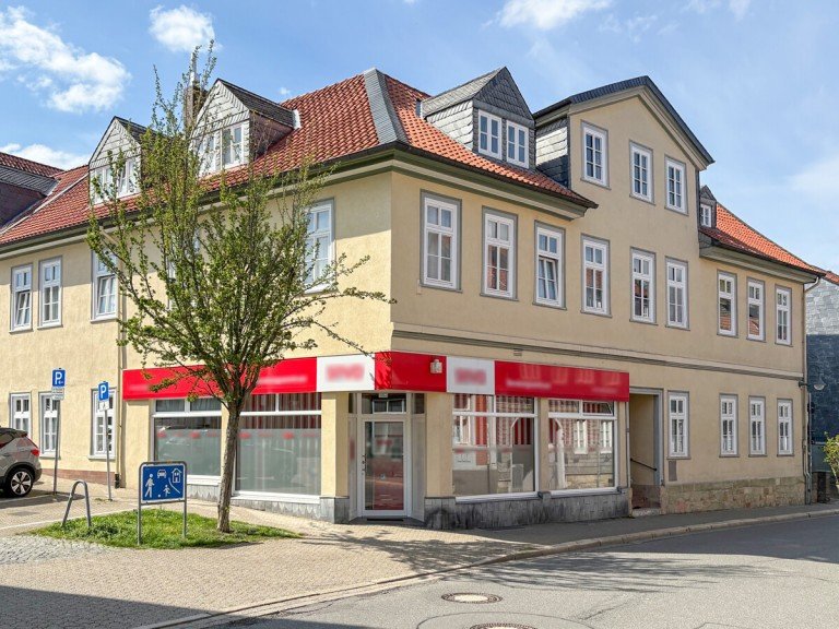 Aussenansicht Goslar Haus Voll vermietetes Wohn- und Gesch�ftshaus in gefragter Lage von Goslar