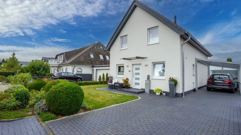 Stra�enansicht Haus Immenrode Vienenburg / Immenrode Einfamilienhaus Modernes Traumhaus - bezugsfertig & lichtdurchflutet