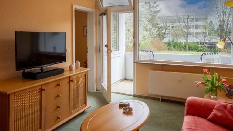 Wohnzimmer Goslar / Hahnenklee Erdgeschosswohnung Helle Ferienwohnung mit Balkon in Hahnenklee