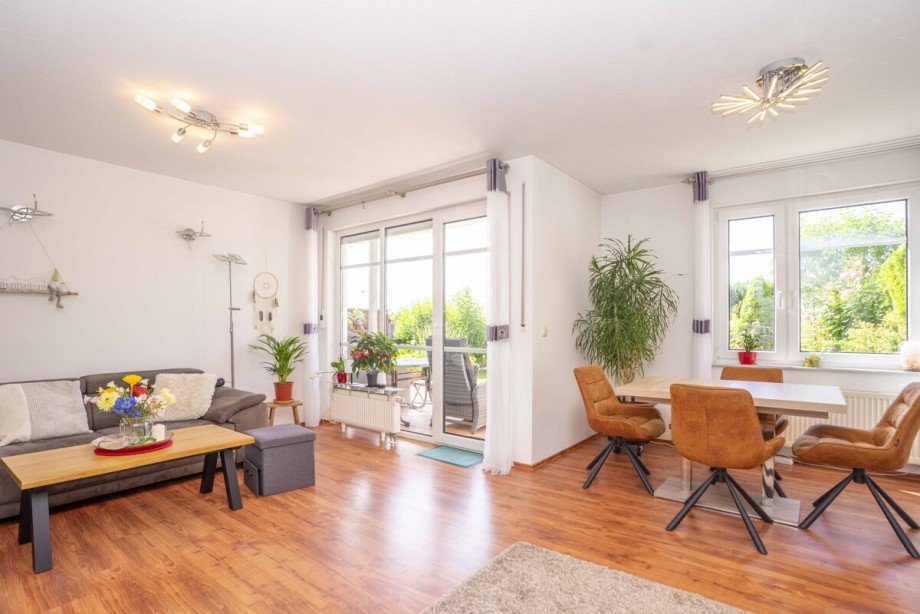 Wohnzimmer Erdgeschosswohnung Salzgitter / Thiede