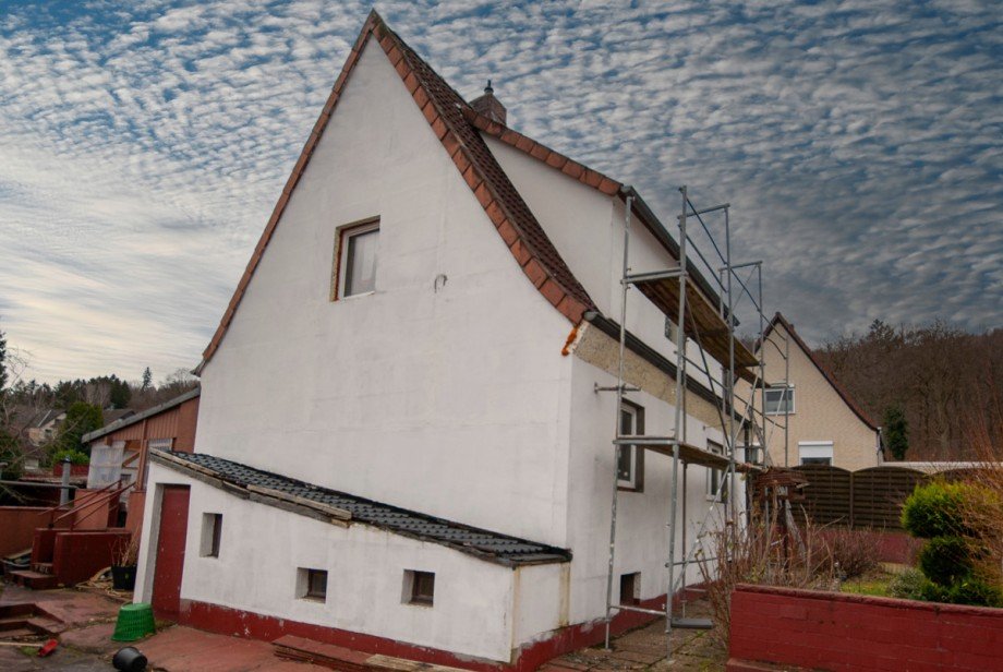 Hofansicht Einfamilienhaus Goslar / Oker